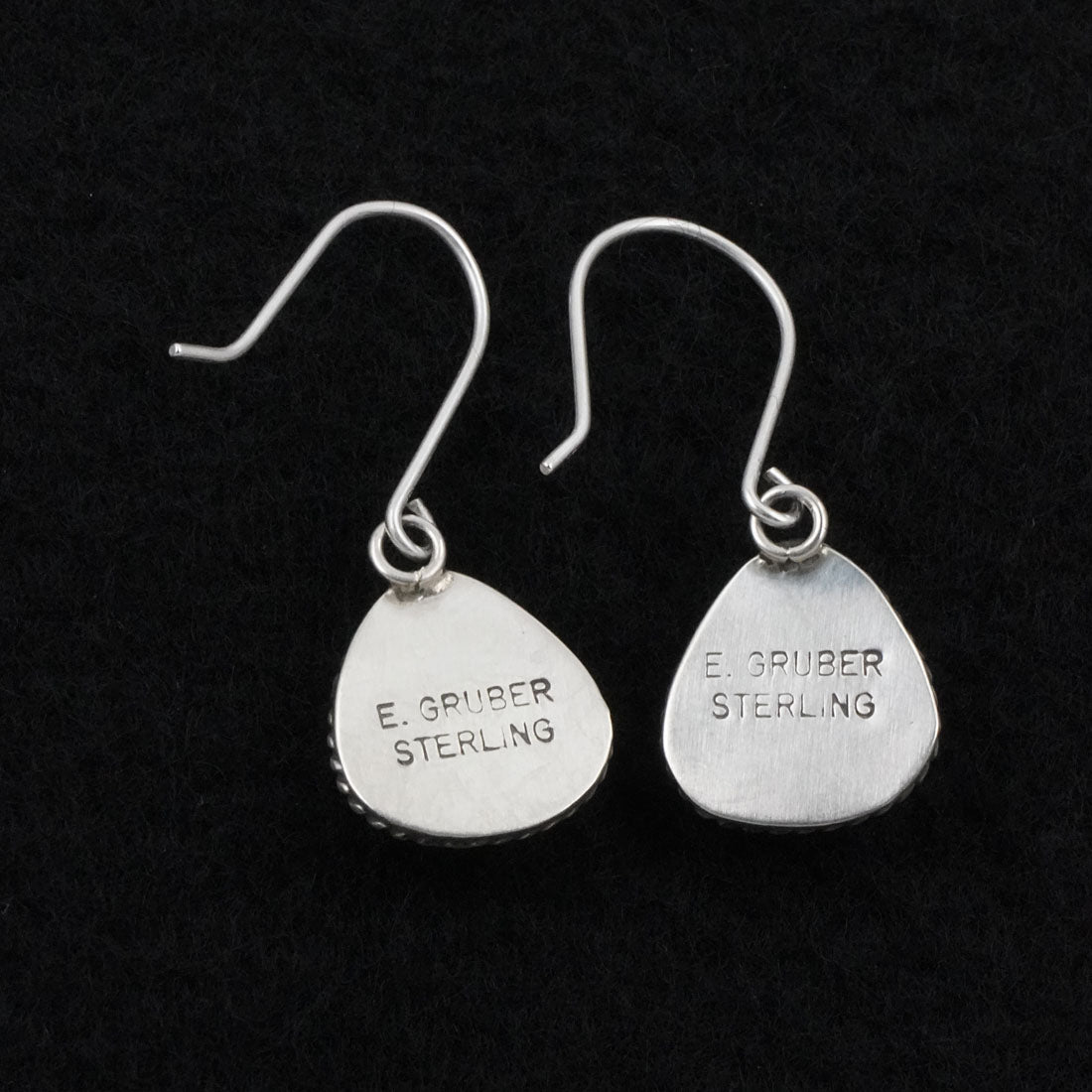 Eugene Gruber Turquoise & Sterling Silver Earrings