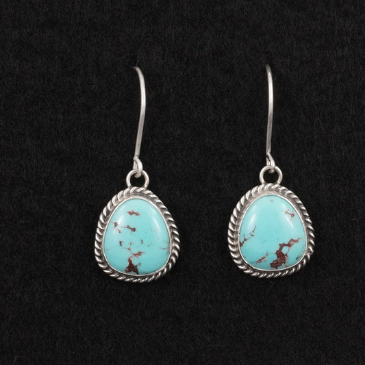 Eugene Gruber Turquoise & Sterling Silver Earrings