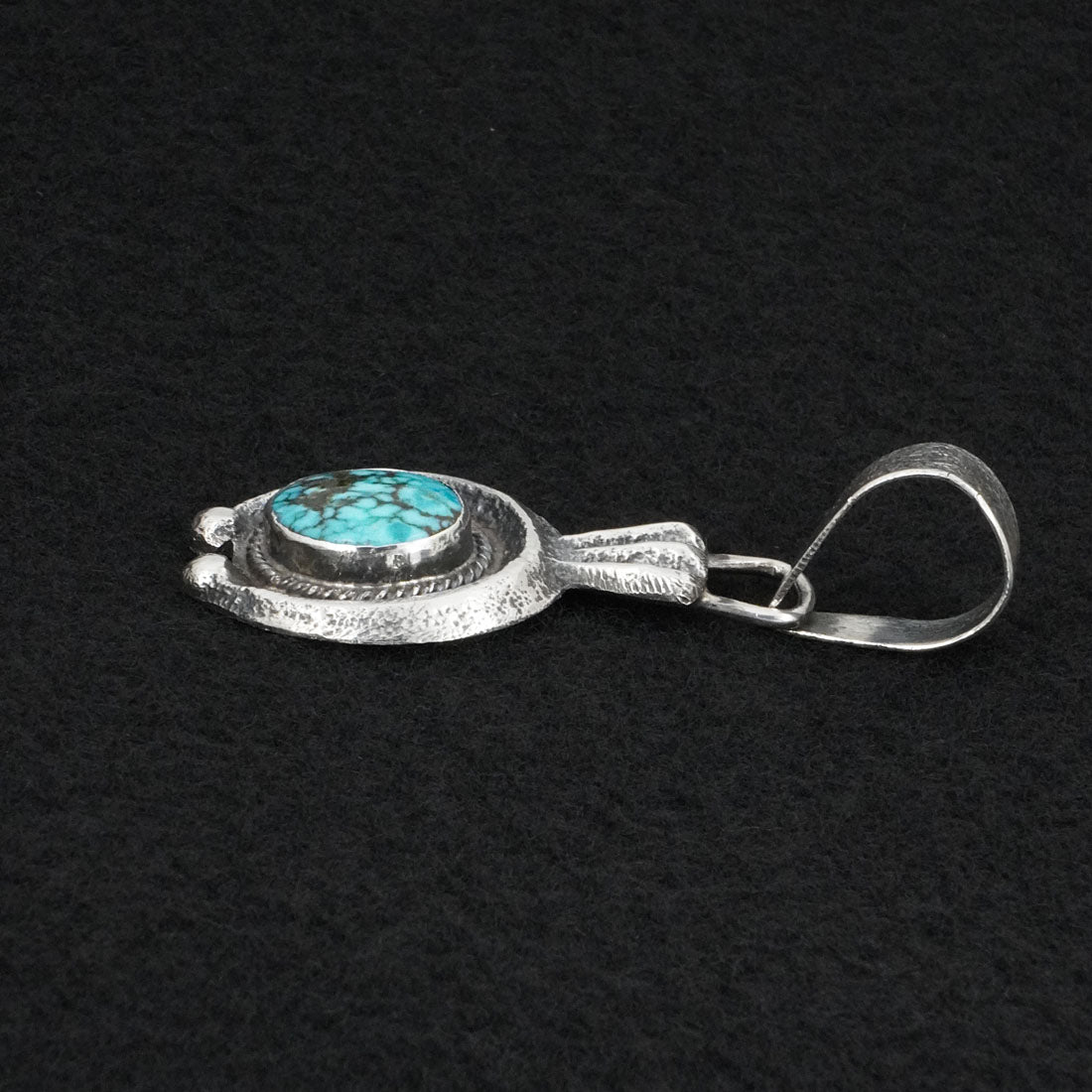 Delbert Arviso Turquoise & Sterling Silver Pendant