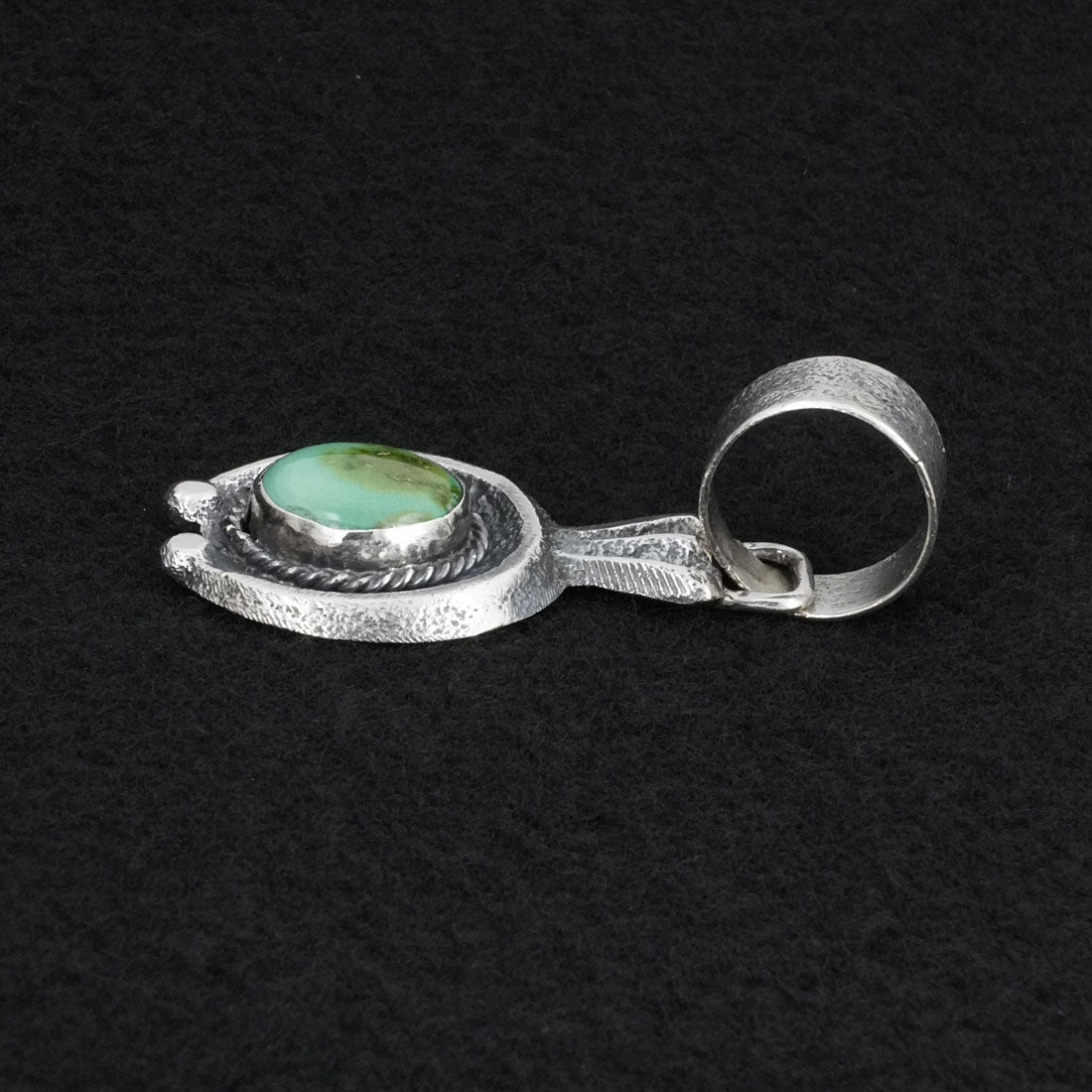 Delbert Arviso Turquoise & Sterling Silver Pendant