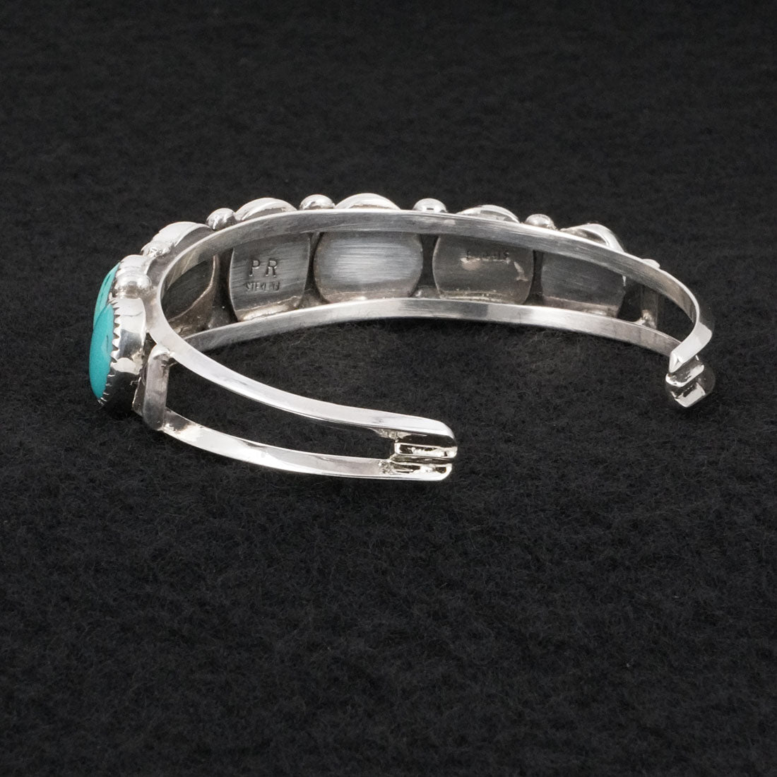 Priscilla Reeder Turquoise & Sterling Silver Bracelet