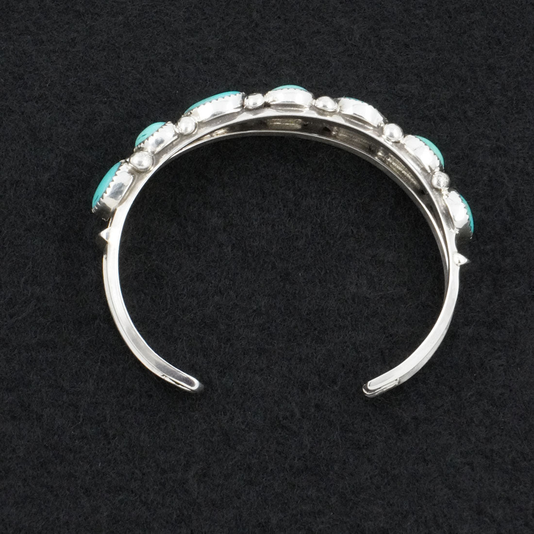 Priscilla Reeder Turquoise & Sterling Silver Bracelet