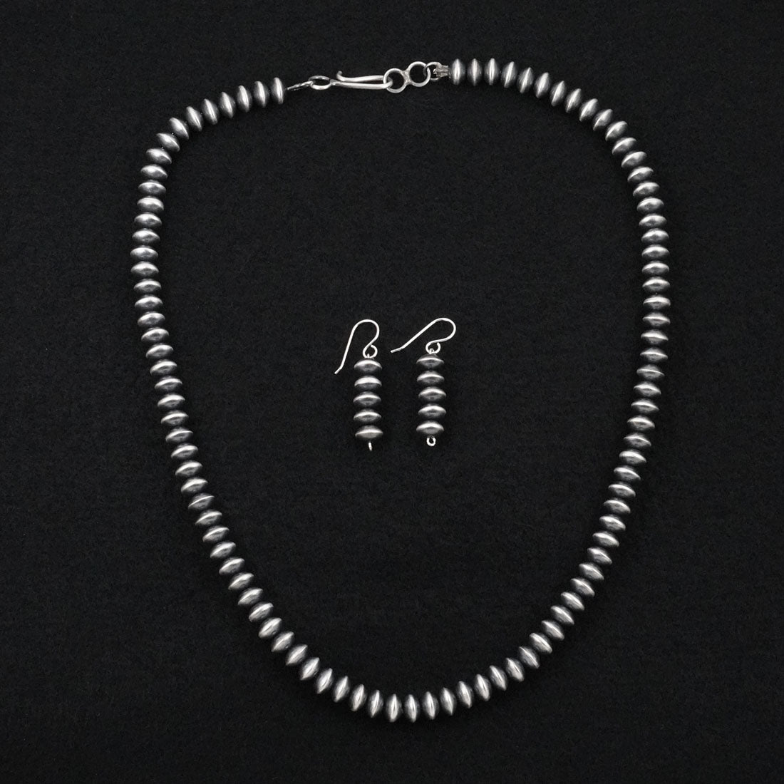 Crystal Haley Navajo Pearl Necklace & Earrings