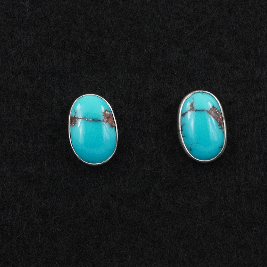 Eugene Gruber Turquoise & Sterling Silver Earrings