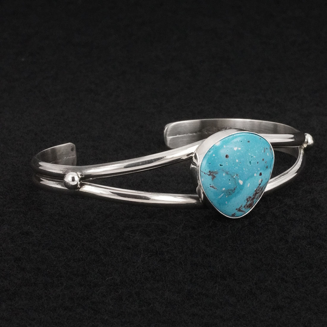 Eugene Gruber Turquoise & Sterling Silver Bracelet