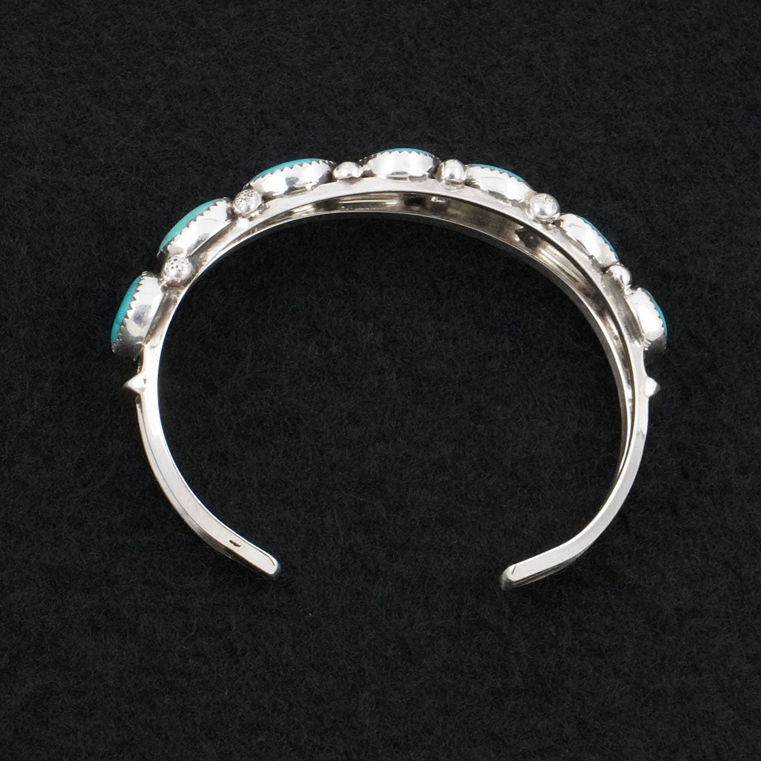 Priscilla Reeder Turquoise & Sterling Silver Bracelet