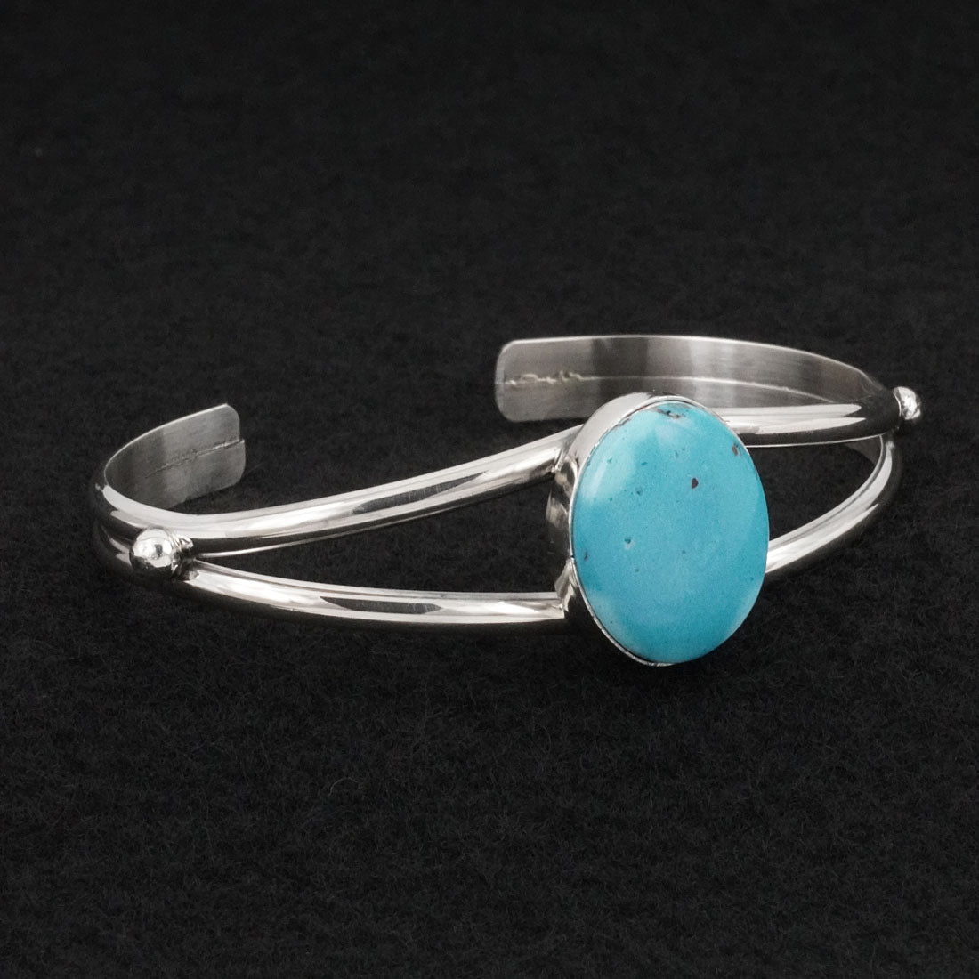 Eugene Gruber Turquoise & Sterling Silver Bracelet
