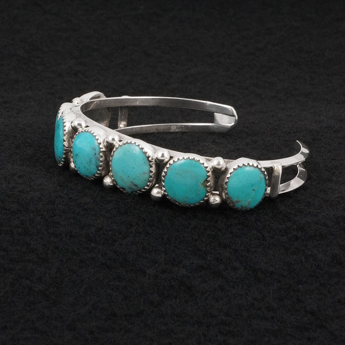 Priscilla Reeder Turquoise & Sterling Silver Bracelet