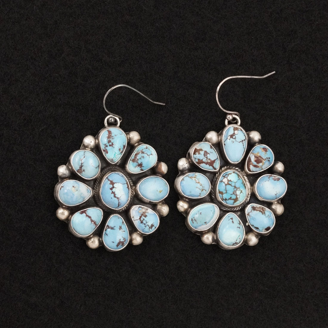 Kathleen Livingston Turquoise & Sterling Silver Necklace Set