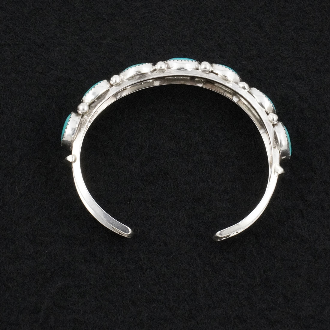 Priscilla Reeder Turquoise & Sterling Silver Bracelet