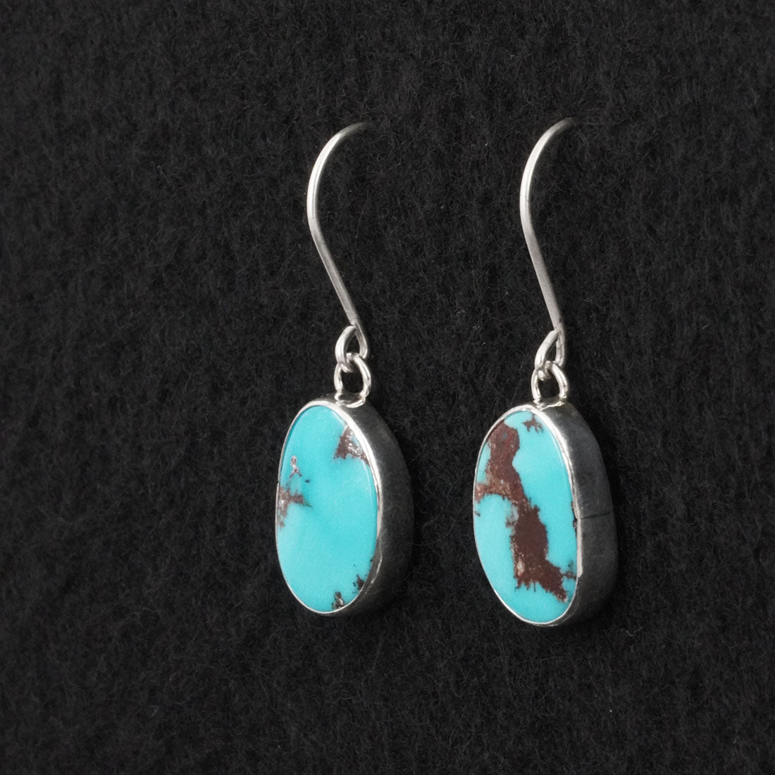 Eugene Gruber Turquoise & Sterling Silver Earrings