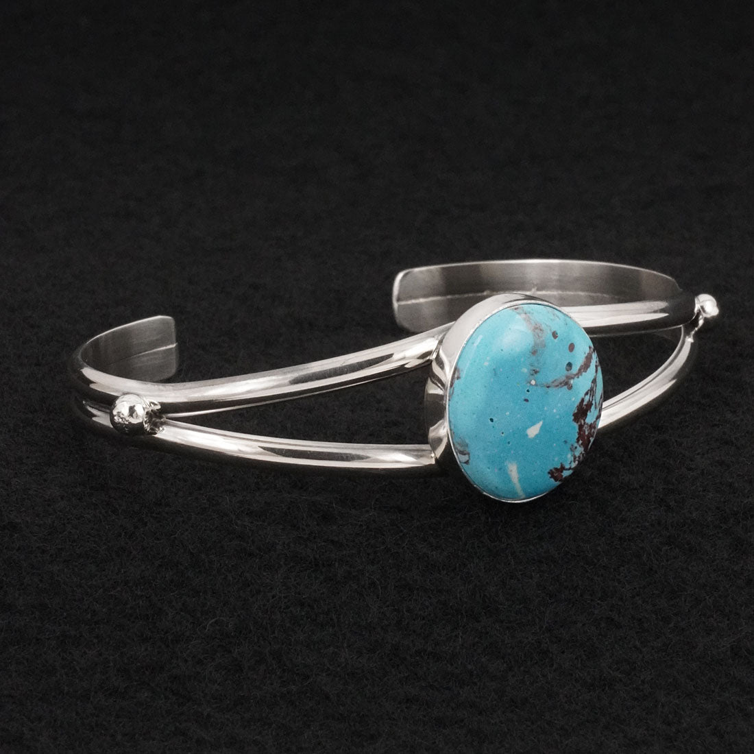 Eugene Gruber Turquoise & Sterling Silver Bracelet