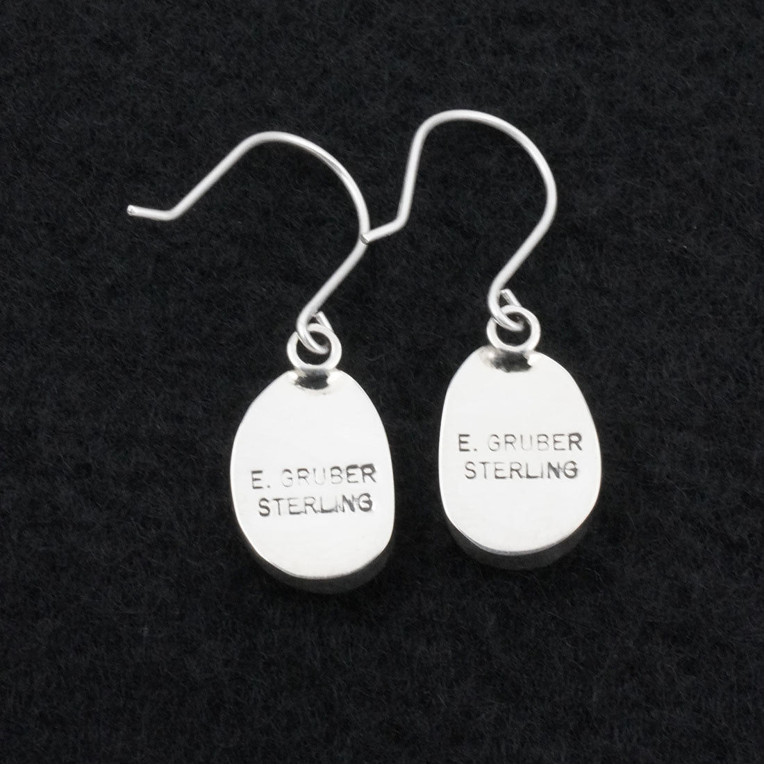 Eugene Gruber Turquoise & Sterling Silver Earrings