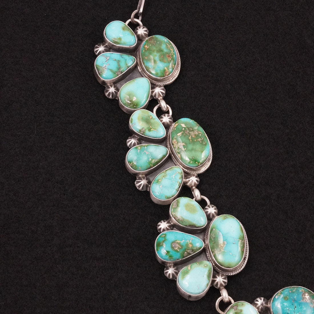 Kathleen Livingston Turquoise & Sterling Silver Necklace Set