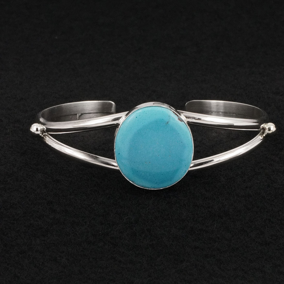 Eugene Gruber Turquoise & Sterling Silver Bracelet