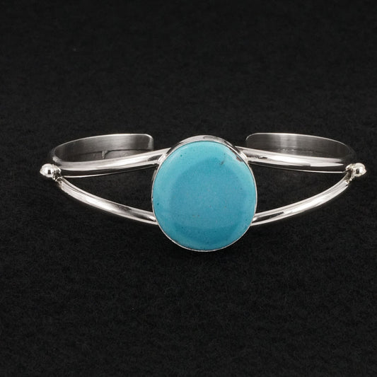 Eugene Gruber Turquoise & Sterling Silver Bracelet
