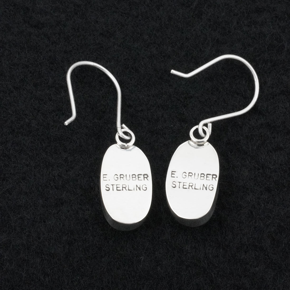 Eugene Gruber Turquoise & Sterling Silver Earrings