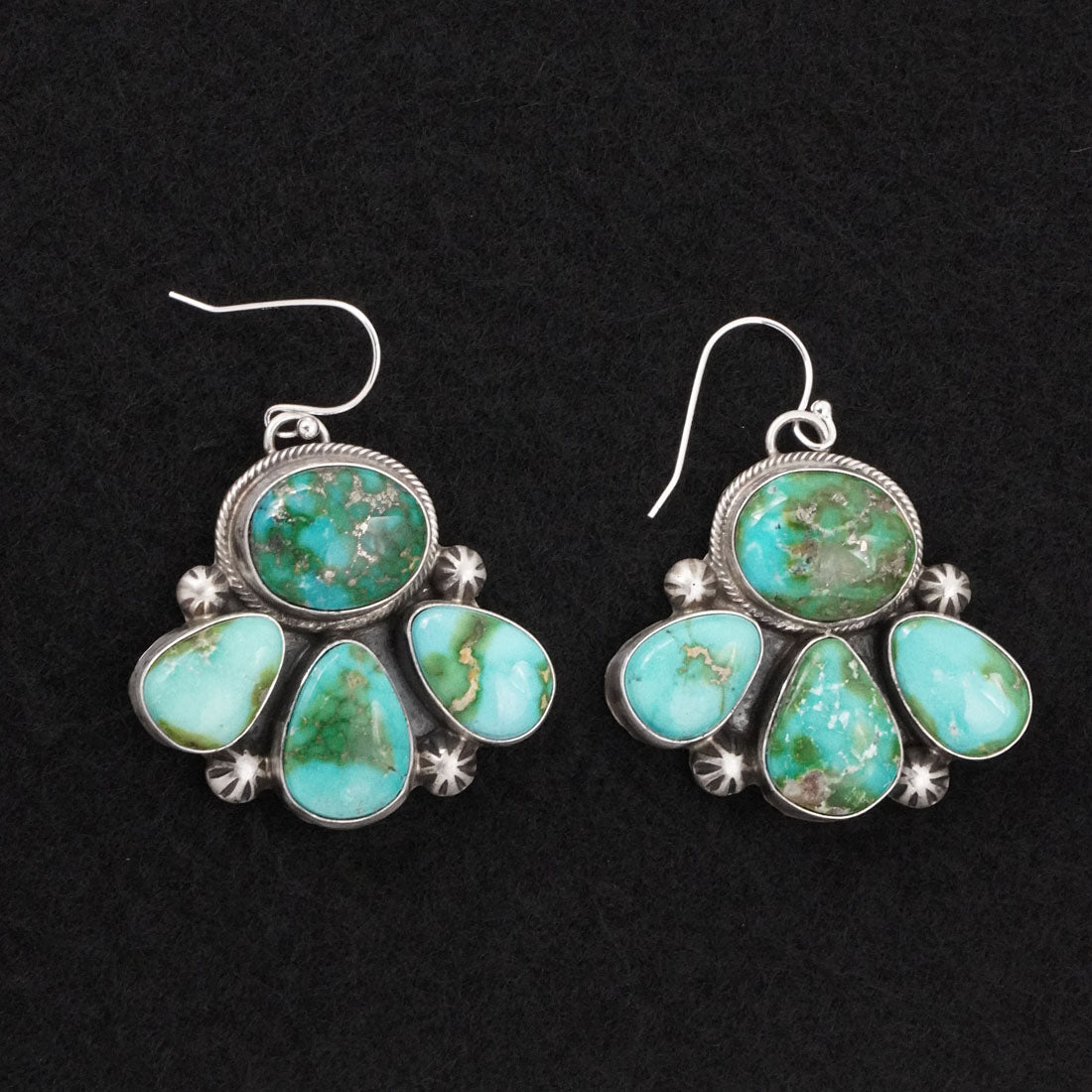 Kathleen Livingston Turquoise & Sterling Silver Necklace Set