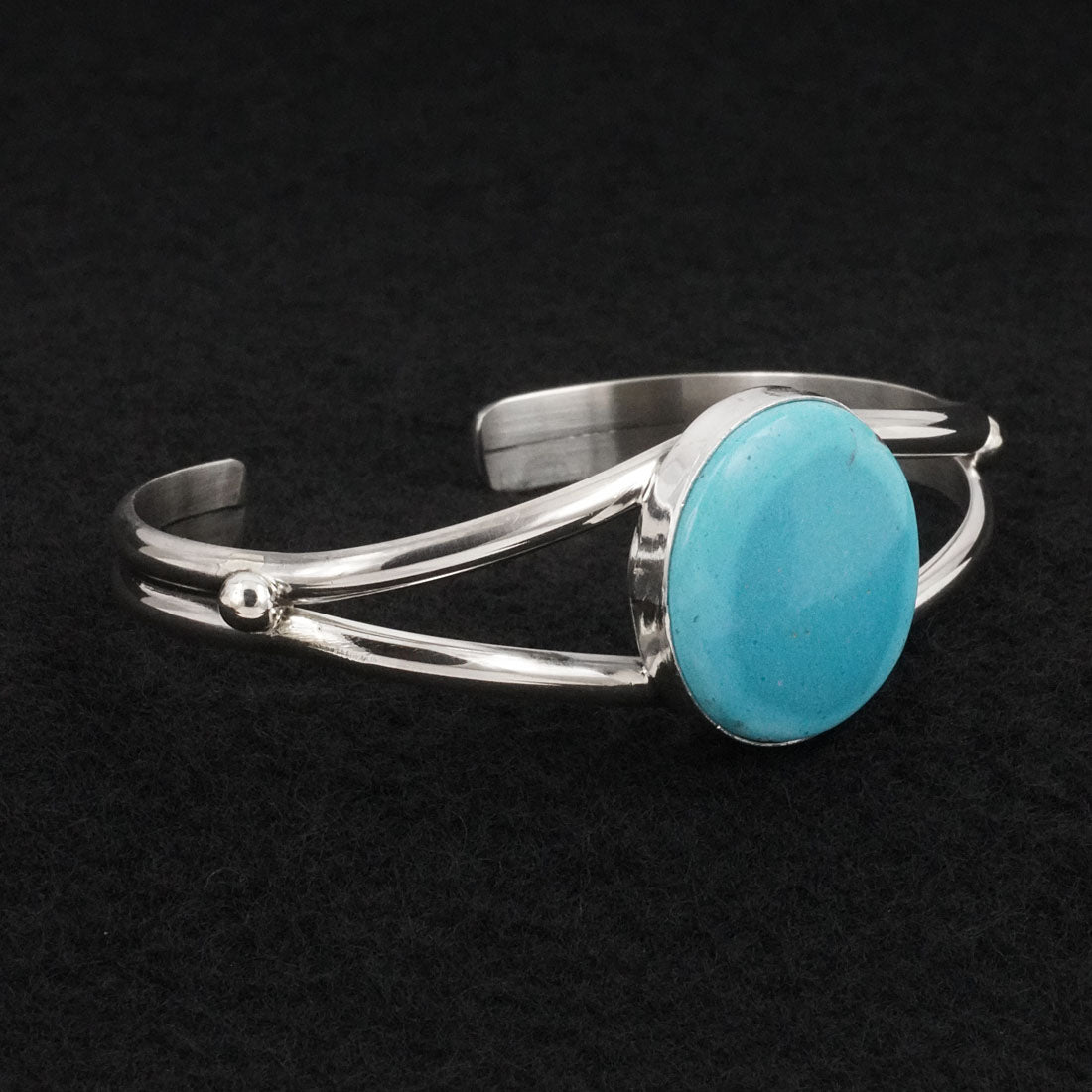 Eugene Gruber Turquoise & Sterling Silver Bracelet