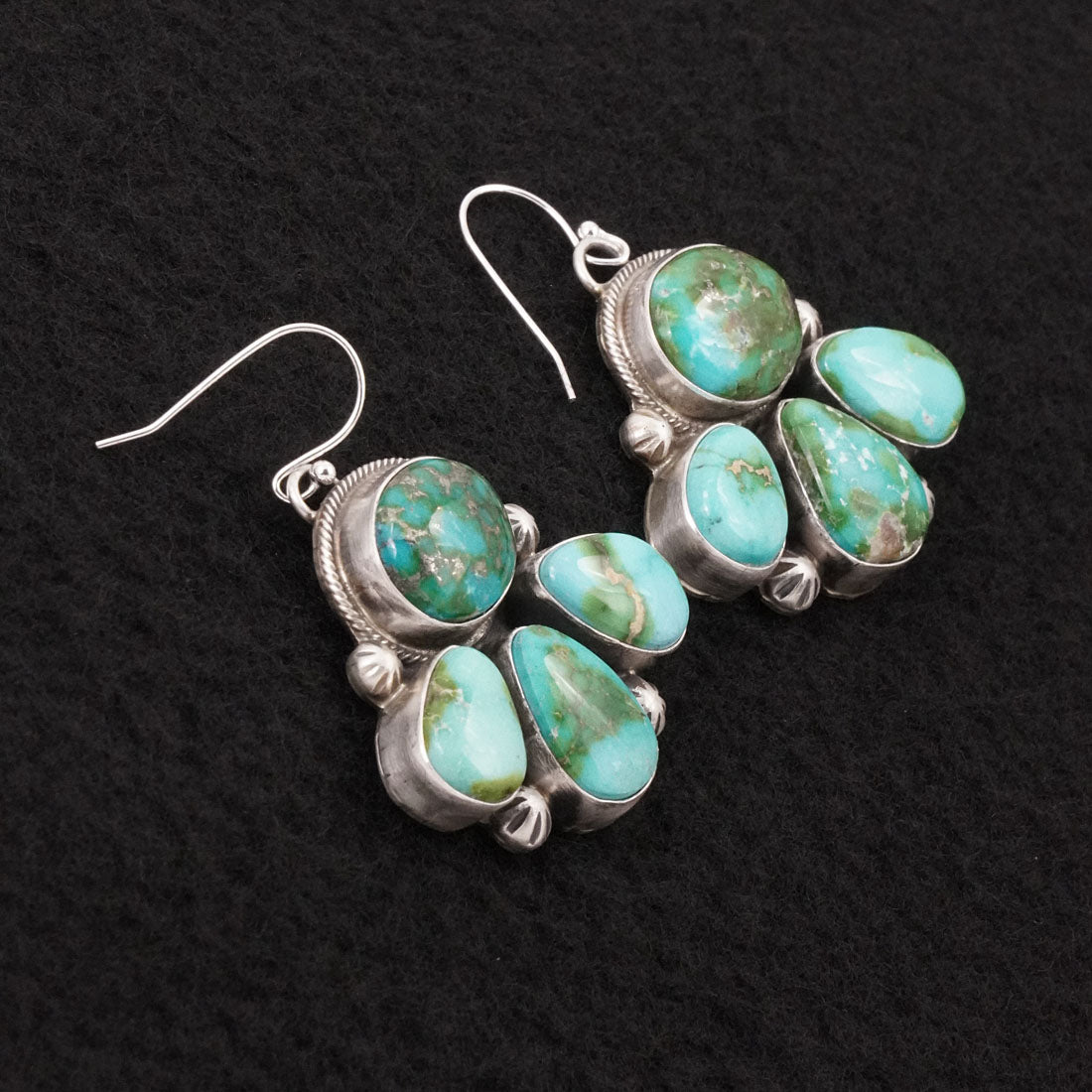 Kathleen Livingston Turquoise & Sterling Silver Necklace Set