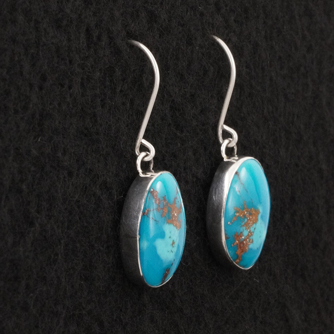 Eugene Gruber Turquoise & Sterling Silver Earrings