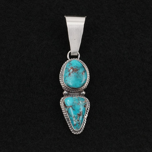 Rena Begay Turquoise & Sterling Silver Pendant