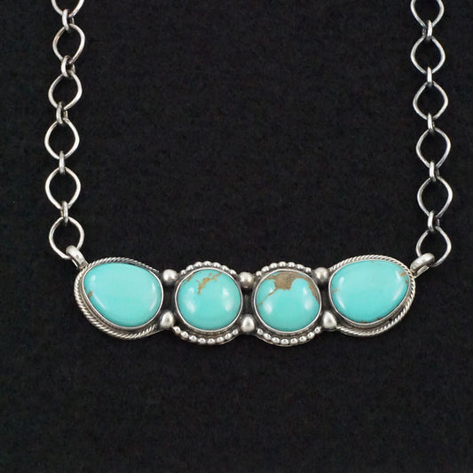 Kathleen Livingston Turquoise & Sterling Silver Necklace