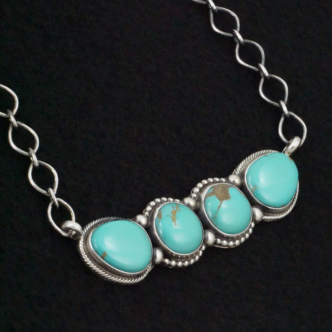 Kathleen Livingston Turquoise & Sterling Silver Necklace