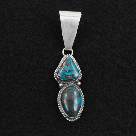 Rena Begay Turquoise & Sterling Silver Pendant