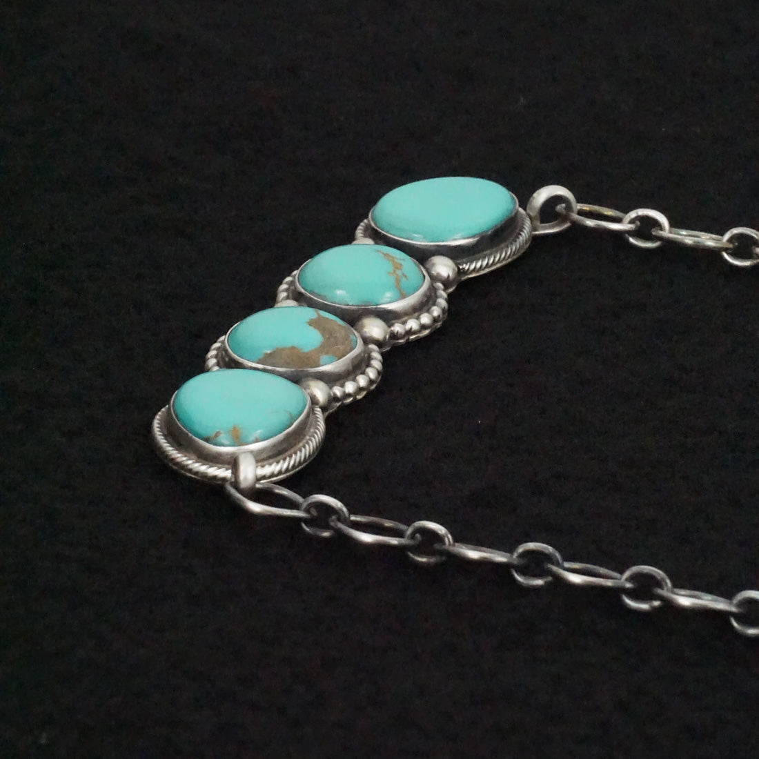 Kathleen Livingston Turquoise & Sterling Silver Necklace