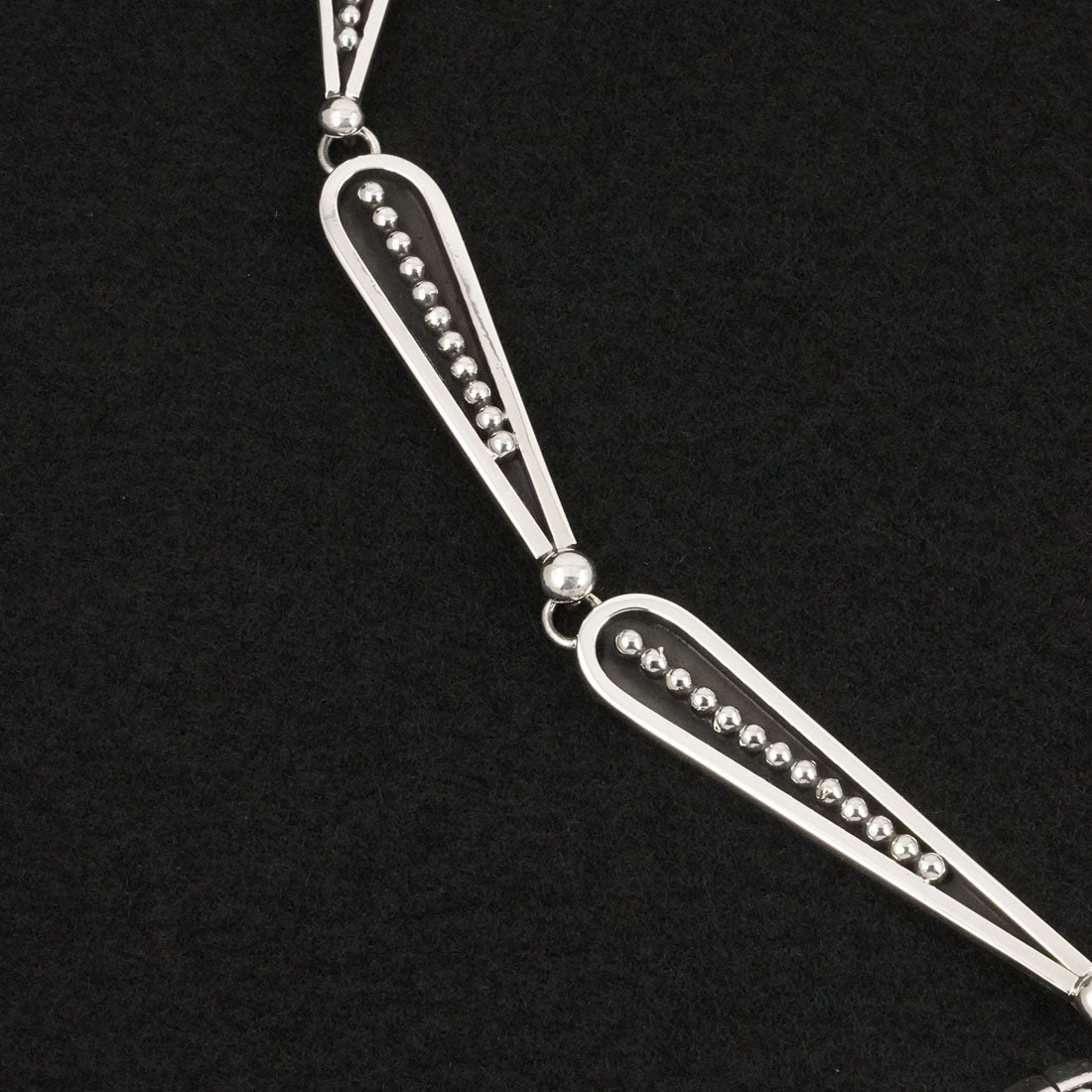 Jonathan Nez Turquoise & Sterling Silver Necklace & Earrings Set