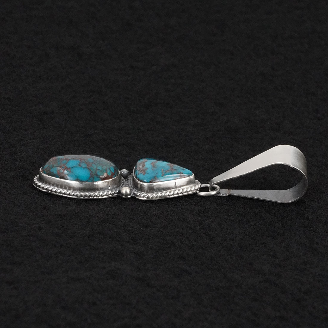 Rena Begay Turquoise & Sterling Silver Pendant