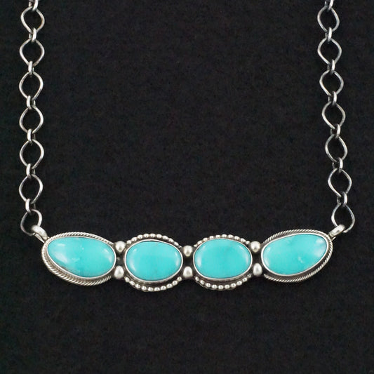 Kathleen Livingston Turquoise & Sterling Silver Necklace