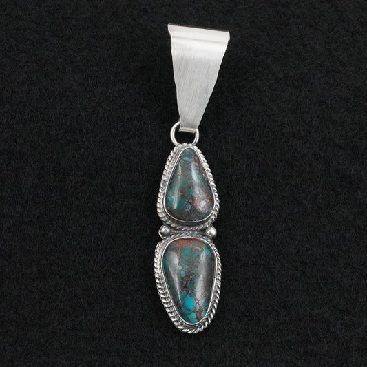 Rena Begay Turquoise & Sterling Silver Pendant
