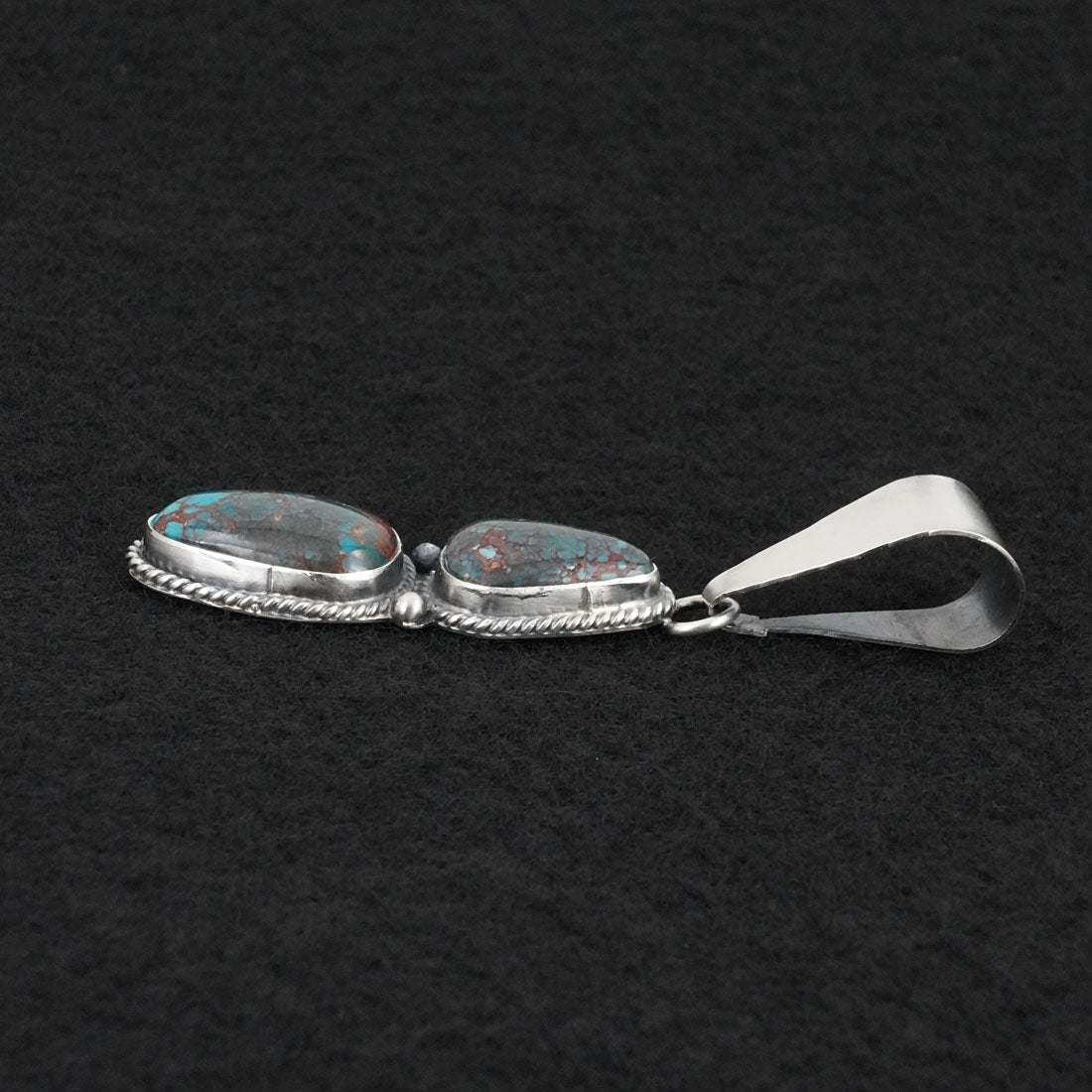 Rena Begay Turquoise & Sterling Silver Pendant