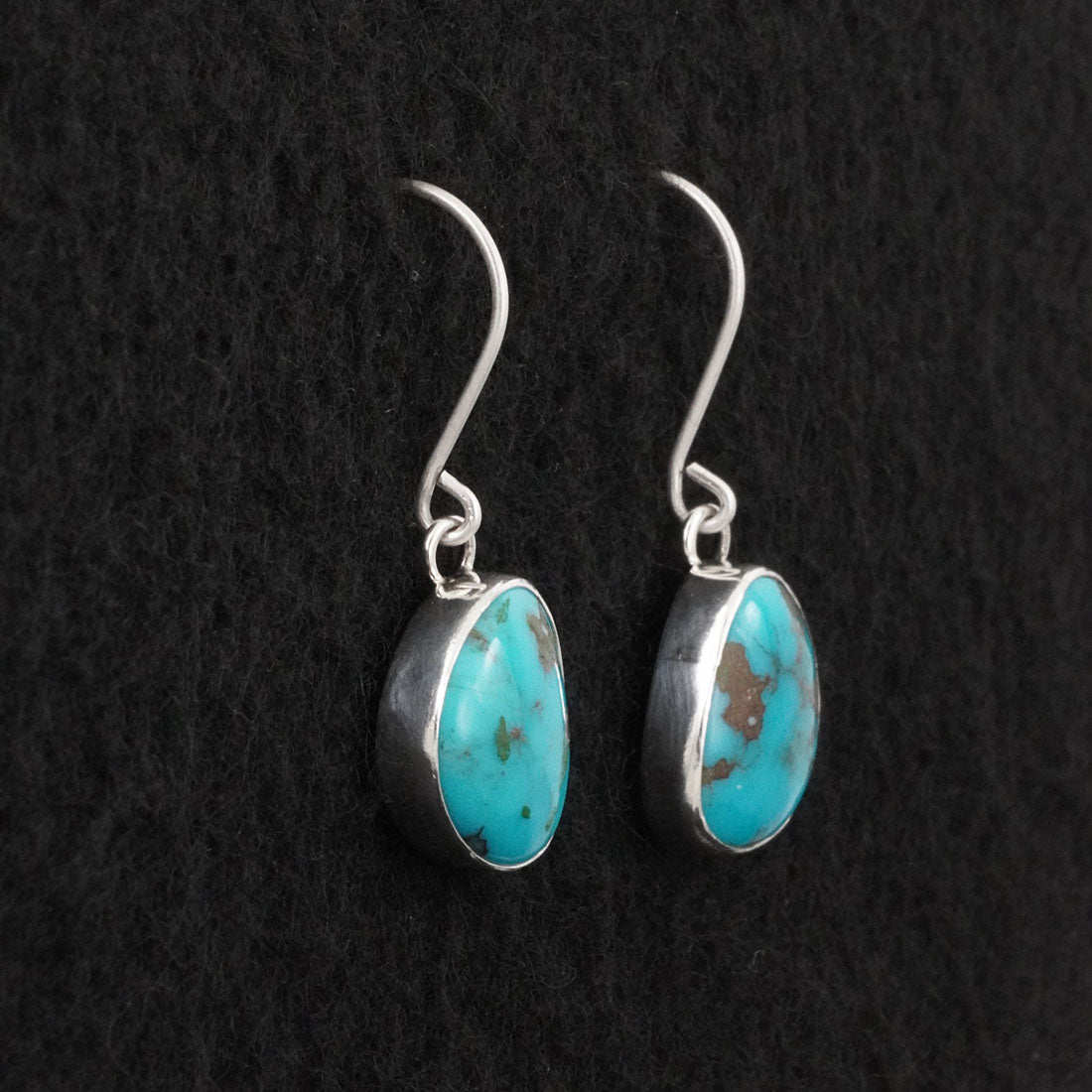 Eugene Gruber Turquoise & Sterling Silver Earrings