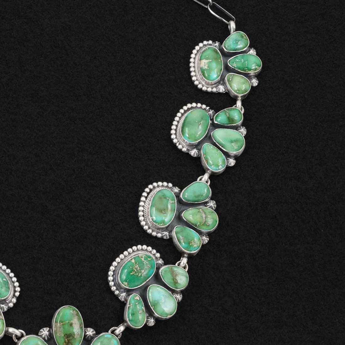 Darrin Livingston Turquoise & Sterling Silver Necklace Set