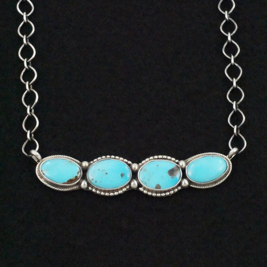 Kathleen Livingston Turquoise & Sterling Silver Necklace