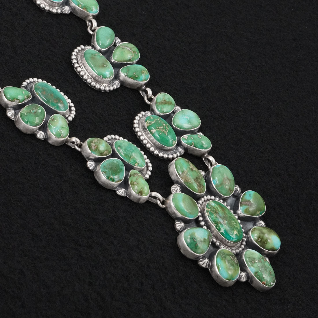 Darrin Livingston Turquoise & Sterling Silver Necklace Set