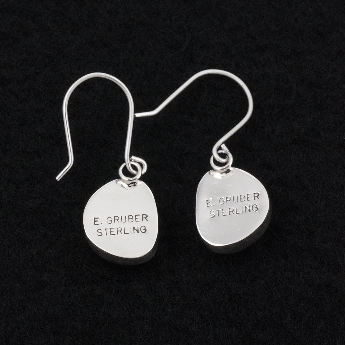 Eugene Gruber Turquoise & Sterling Silver Earrings