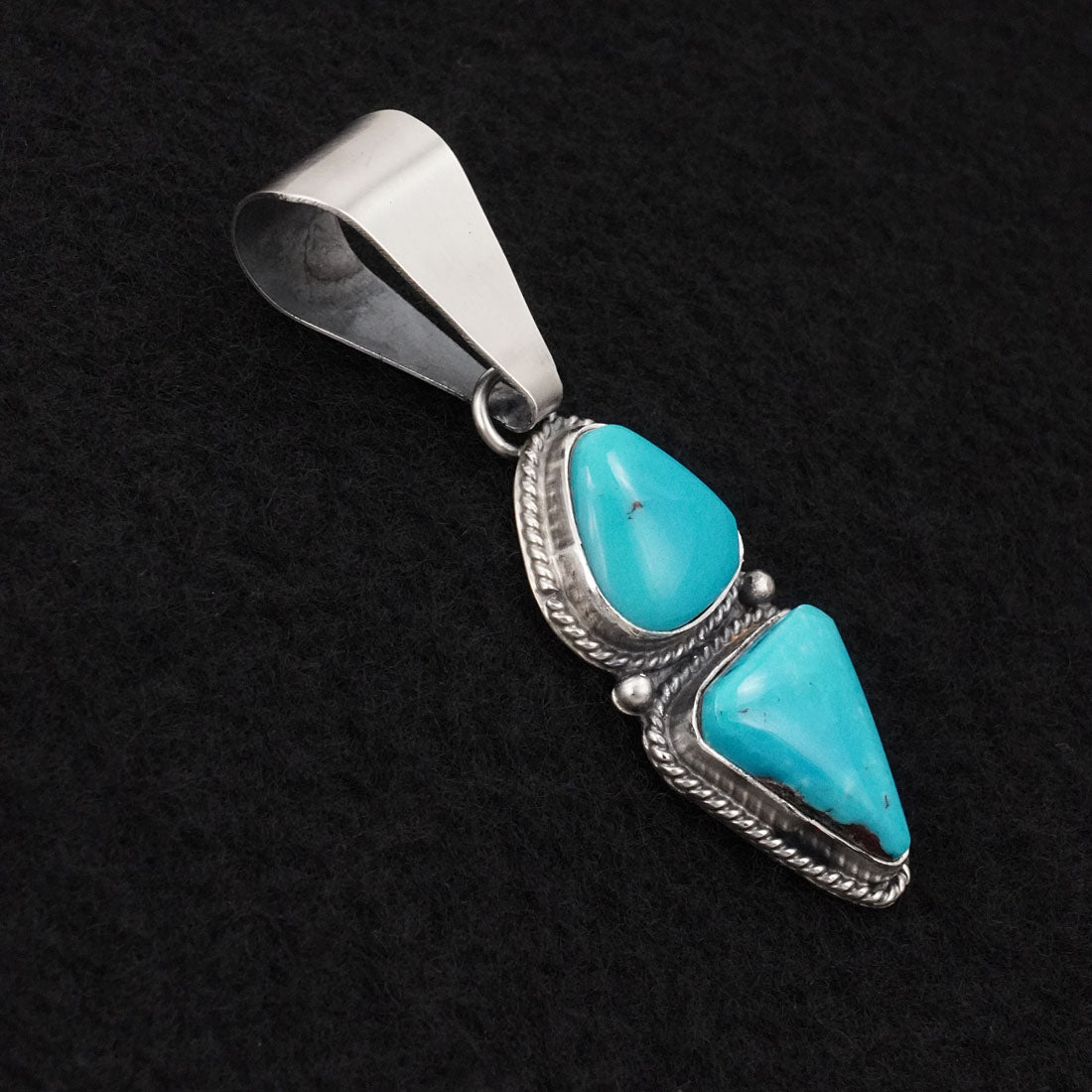 Rena Begay Turquoise & Sterling Silver Pendant
