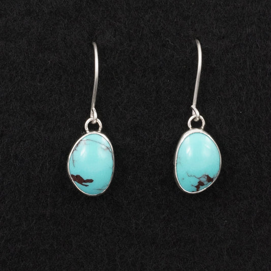 Eugene Gruber Turquoise & Sterling Silver Earrings