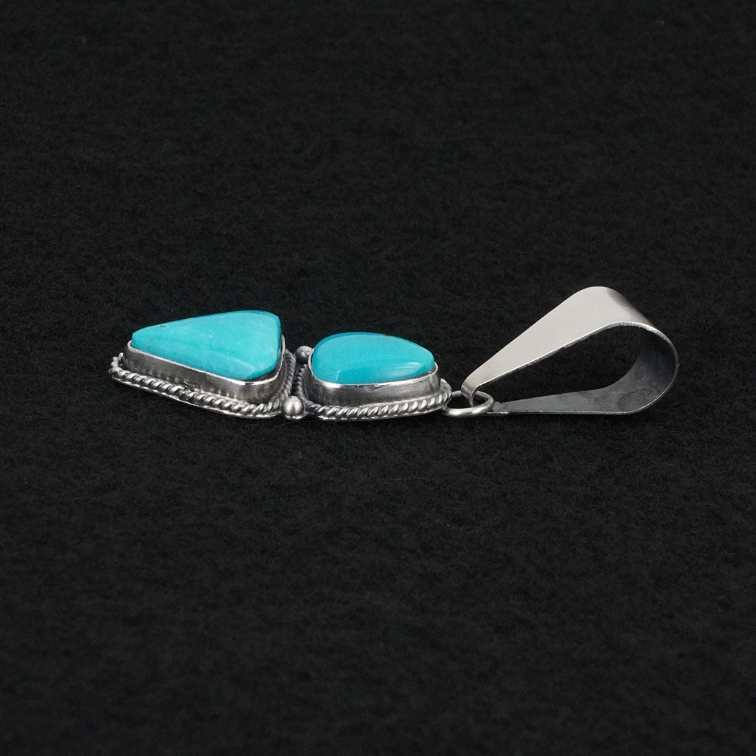 Rena Begay Turquoise & Sterling Silver Pendant