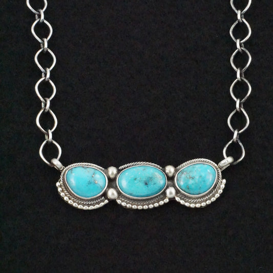 Kathleen Livingston Turquoise & Sterling Silver Necklace