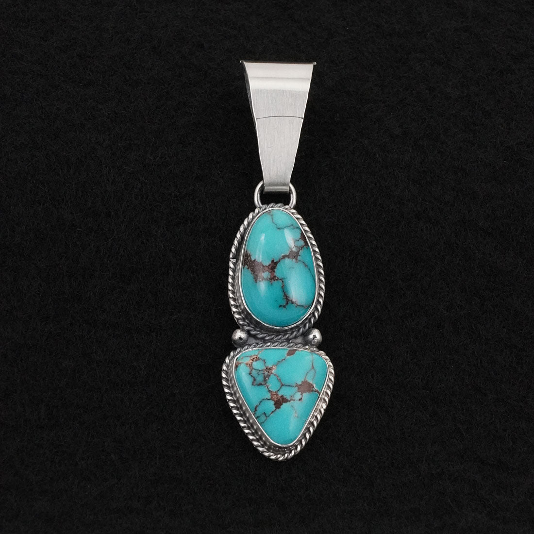 Rena Begay Turquoise & Sterling Silver Pendant