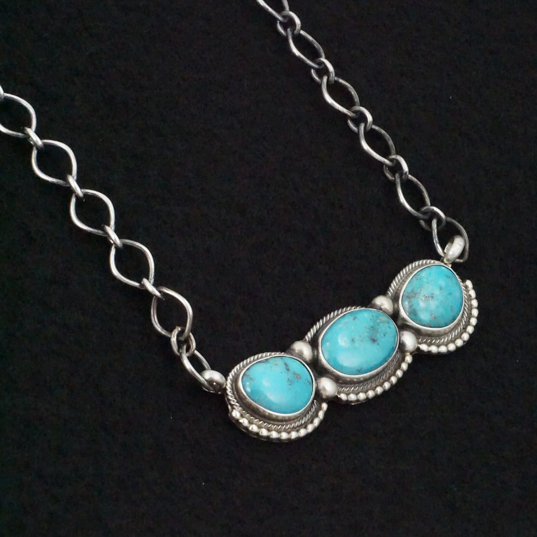 Kathleen Livingston Turquoise & Sterling Silver Necklace