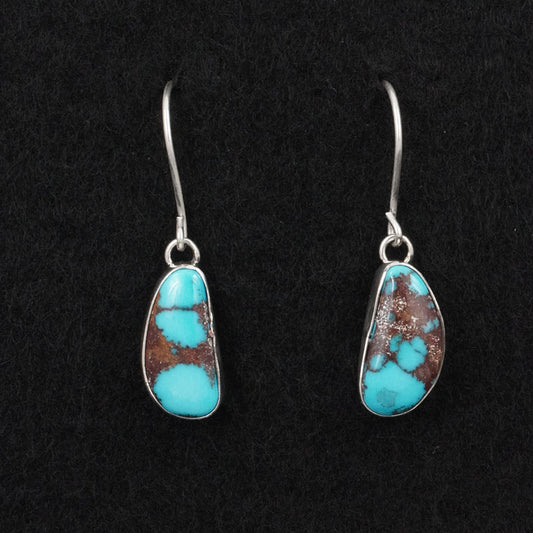 Eugene Gruber Turquoise & Sterling Silver Earrings