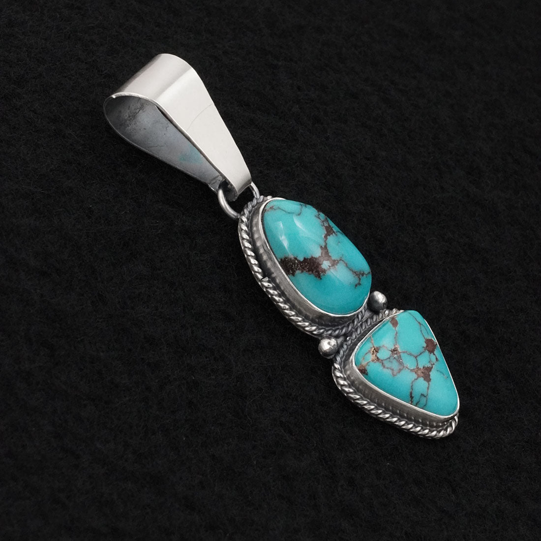 Rena Begay Turquoise & Sterling Silver Pendant