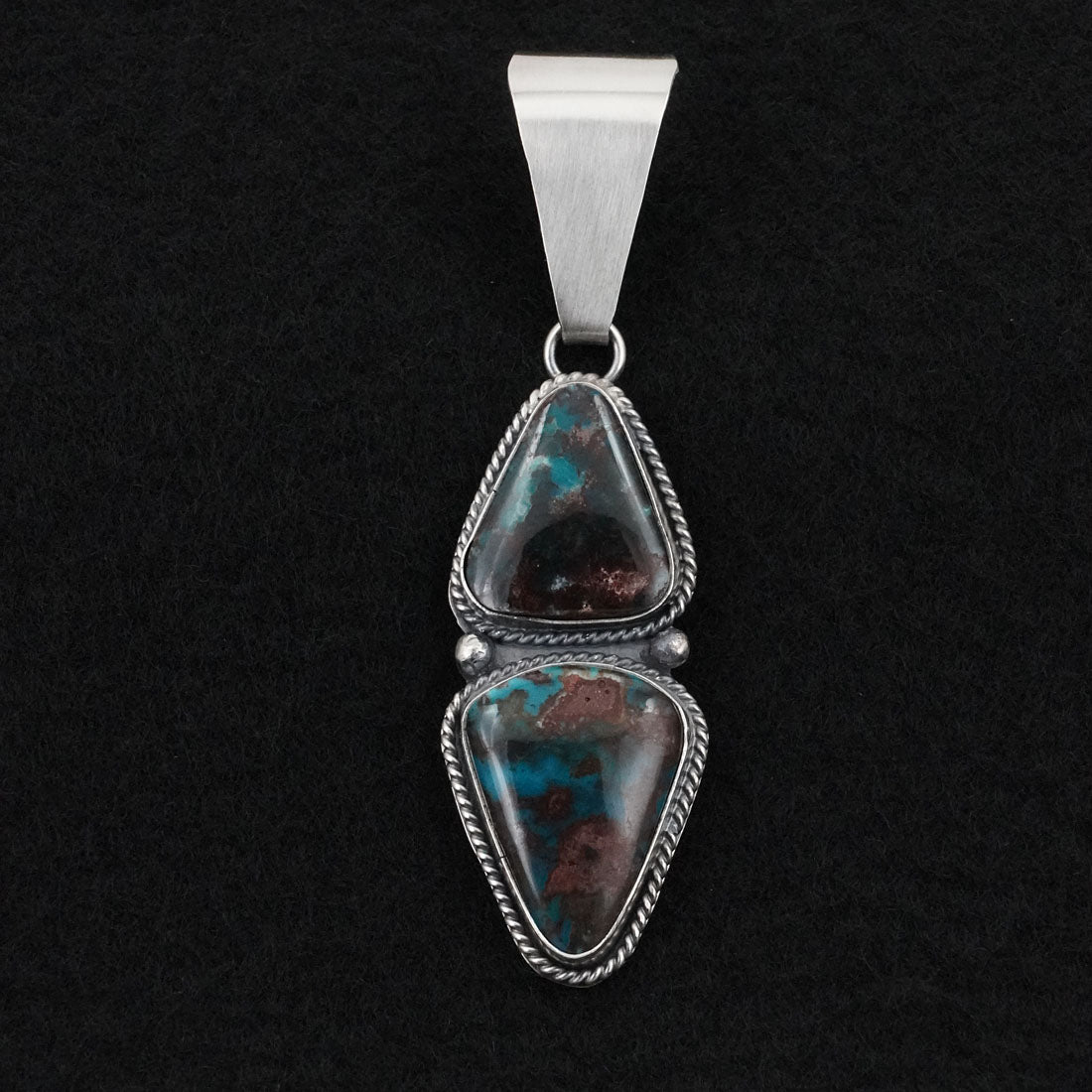 Rena Begay Turquoise & Sterling Silver Pendant