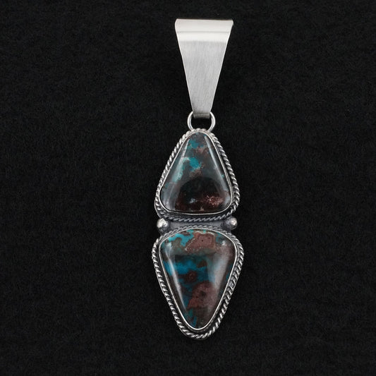 Rena Begay Turquoise & Sterling Silver Pendant